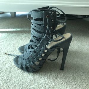 Lace up sandals sz 6